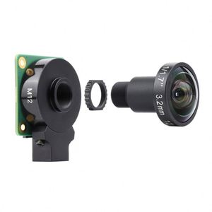 Waveshare M12 <strong>High</strong> <strong>Resolution</strong> Lens, 12MP, 160 FOV, 3.2mm Focal length, Compatible with <strong>Raspberry</strong> <strong>Pi</strong> <strong>High</strong> Quality <strong>Camera</strong> M12 - Product Image 4