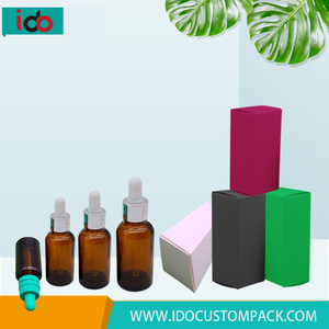 Caja de exhibición de cartón de impresión personalizada con perforación 1OZ Mostrador de exhibición de perfume Caja de papel para botellas de aceite esencial - Product Image 6