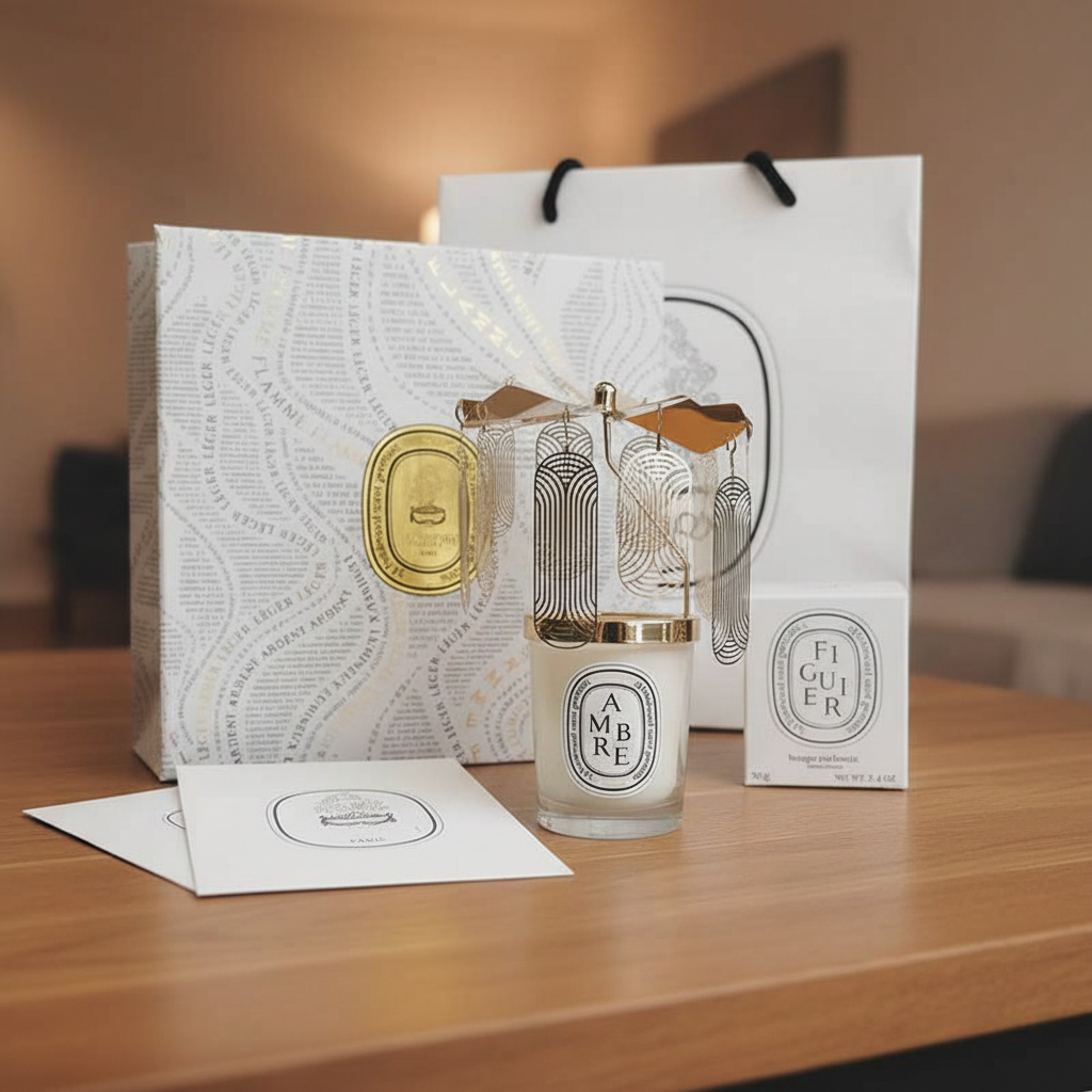 Coffret cadeau 70g-ambre+Figuier