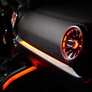Led otomatik ortam ışığı 64 renk senfoni RGB MMI kontrolü 2019-2024 Audi Q2 için - Product Image 2