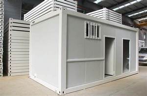 Fabricante barato de alta calidad mini contenedor caja modular casa 10 pies cabañas edificio sitio Oficina - Product Image 4