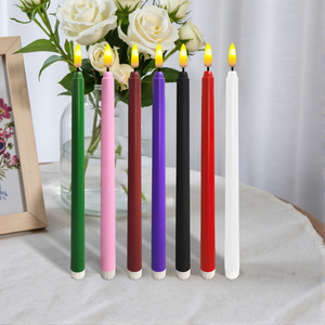 New <span class=keywords><strong>LED</strong></span> Flameless côn nến Đèn pin Powered dài nến ánh sáng điện tử tealight đèn cho Trang chủ đám cưới bên trang trí nội thất - Product Image 5