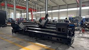 Torno Cnc de precisión TCK800, torno de cama inclinada de alta resistencia, Máquina Herramienta de torreta hidráulica Servo de procesamiento de Metal - Product Image 2