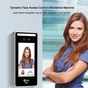 QR <strong>Code</strong> Reader Access Control Working Time Recorder <strong>Software</strong> Free Wifi Face Fingerprint Time Attendance With 5 Inch HD Screen