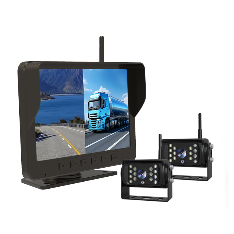 7 Inch Wireless Monitor+2 Wireless Back Up Cameras