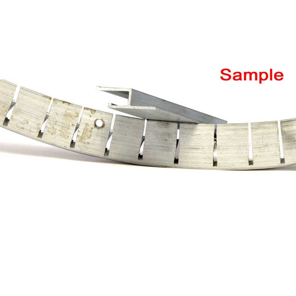 Piste en aluminium pour plafond tendu