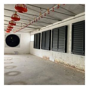 Konteynerler için dikey açılış desenli endüstriyel soğutucu HVAC sistemi yerçekimi Louvre için PVC havalandırma Fan deklanşör - Product Image 6