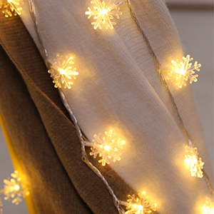 Romantic Multi <strong>Colors</strong> with 15 <strong>Leds</strong> Wholesale <strong>Snowflake</strong> Christmas <strong>String</strong> Light Home Light Ornament Party - Product Image 1