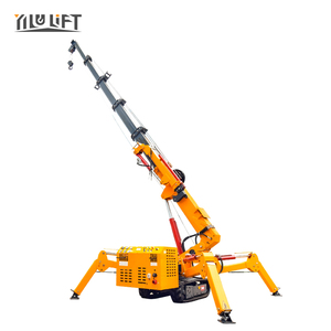 Nhà Máy Bán 3t 5t 8t 10t Mini Crawler Telescopic DIESEL điện Spider <span class=keywords><strong>Crane</strong></span> - Product Image 5