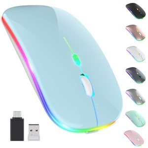 All'ingrosso della fabbrica Mini Mouse ottico senza fili luce LED USB 2.4G interfaccia per mano destra accessori per Computer portatile uso ufficio - Product Image 3