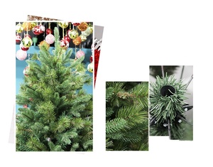 JOYWOODクリスマスデコレーションクリスマスツリー暗号化および厚さPEセグメントパインニードル + PVCクリスマスツリー - Product Image 4