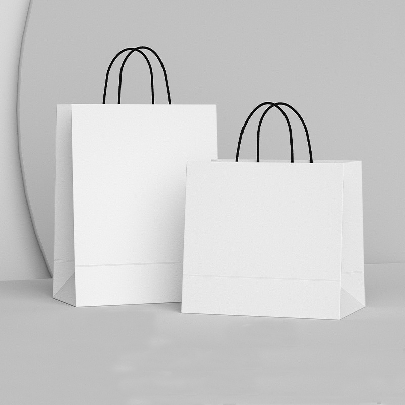 Blanc avec poignée noire