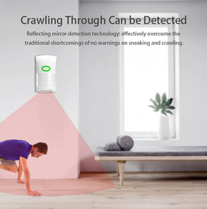Alarma de detección de infrarrojos ZigBee inteligente, Detector PIR de sensor de movimiento, alerta WiFi, sistema de seguridad para el hogar, aplicación Tuya Life, alarma infrarroja - Product Image 5