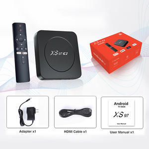 Xs97 k2 bt android Tv kutusu Android 10 2GB 8GB medya oynatıcı akıllı TV kutusu dört çekirdekli 2.4G 5G WIFI 4K Set-Top BOX - Product Image 5