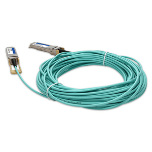 Original Mellanox MFS1S00-H003V Compatible TAA 200GBase-AOC QSFP56 DSP Active Optical <strong>Cable</strong> (850nm, MMF, 3m(10ft))