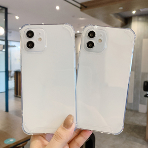 เคสโทรศัพท์ TPU แบบใสแบบบางเฉียบ iPhone 12 PRO MAX 15 PRO MAX iPhone 8โทรศัพท์มือถือกันกระแทกแบบนิ่ม - Product Image 3