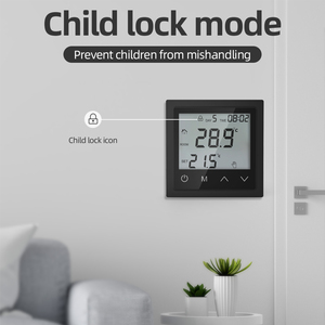 2024 nuevos productos Controlador de temperatura del termostato de sala de calefacción digital programable inteligente - Product Image 4