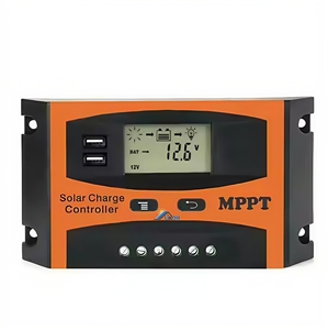 AT60 50A 12/24V AUTO Controlador de carga solar PWM Producto de alta eficiencia para sistemas solares - Product Image 1