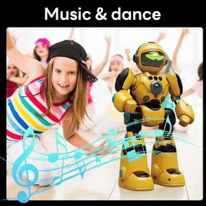 RcロボットおもちゃAIインタラクティブな録音可能なプログラム可能なロボットサウンドダンスライト音楽リモートコントロールロボットおもちゃで遊ぶ - Product Image 5