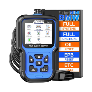 ANCEL BM500 OBD2 Mini tüm sistemleri motor analizörü pil kayıt aracı için ABS SRS ESP SAS CBS EPB vb BMS araba kod okuyucu - Product Image 1