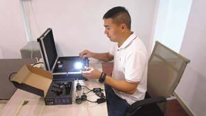 2021 Smart Home Hi-Tech <strong>Automation</strong> for Exhibition Show LED Wifi Switch Demo Box Aluminum <strong>Tool</strong> Glass Top Display Case Led Demo - Product Image 2
