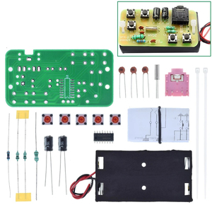 76-108MHz <strong>FM</strong> Stereo Radio DIY <strong>Kit</strong> Wireless <strong>FM</strong> Receiver Module Frequency Modulation Electronics Soldering Practice Project - Product Image 1