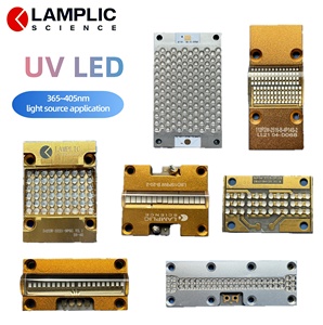 Hoch effizientes UV-LED-Array-Modul aus Quarzglas 6868 3535 Chip für 3D-Druck und Tinten strahl drucker Blau Rot Emissions wasser kühlung - Product Image 2