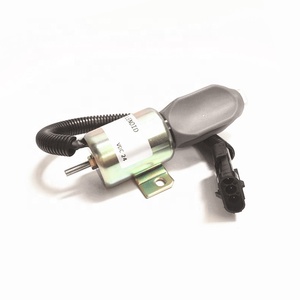 332/J5060 Shut Down Solenoid Valve for JCB JS130 JS160 JS180 JS240 JS260 - Product Image 1