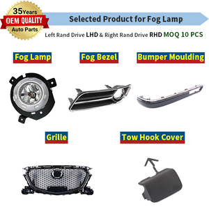 Jmen OPEL Vauxhall COMBO için OMEGA B MOKKA MOVANO CORSA C D E sis işık lambası çerçeve kapak ampul Led pikap araba tayvan otomobil parçaları - Product Image 4