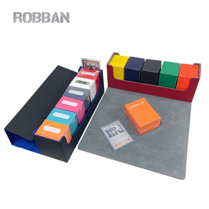 Large Organizer Hard Card Holder Collection <strong>Box</strong> Trendy Card <strong>Box</strong> Magic Card Deck <strong>Box</strong> for Rle Sport