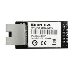 Módulo ecoth IoT E20 Eport Pro-EP20, puerto de servidor de red Linux, TTL Serial a Ethernet integrado, 3,3 V - Product Image 1