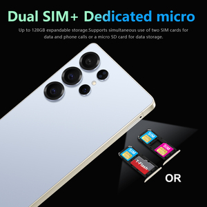 2025新款S25超16gb + 1TB 5g智能手机48MP + 108MP双sim卡快速65w充电人脸识别QWERTY键盘