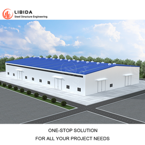 Beste Qualität Metallrahmen Industrie lager Leicht gewicht <span class=keywords><strong>Modular</strong></span> für vorgefertigte Stahl konstruktion Lager gebäude - Product Image 3