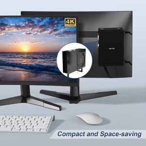 HYSTOUPC Mini PC Factory Fanless Industrial Mini PC Barebone <strong>DDR4</strong> Industrial Control Minipc Small <strong>Desktop</strong> <strong>Computer</strong> US AU Plugs - Product Image 4
