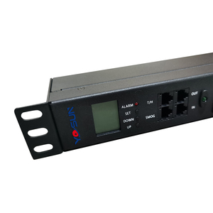 インターネットデータセンター用のスマートRS485モニターメーターブラックメタルIECC13 PDU - Product Image 4