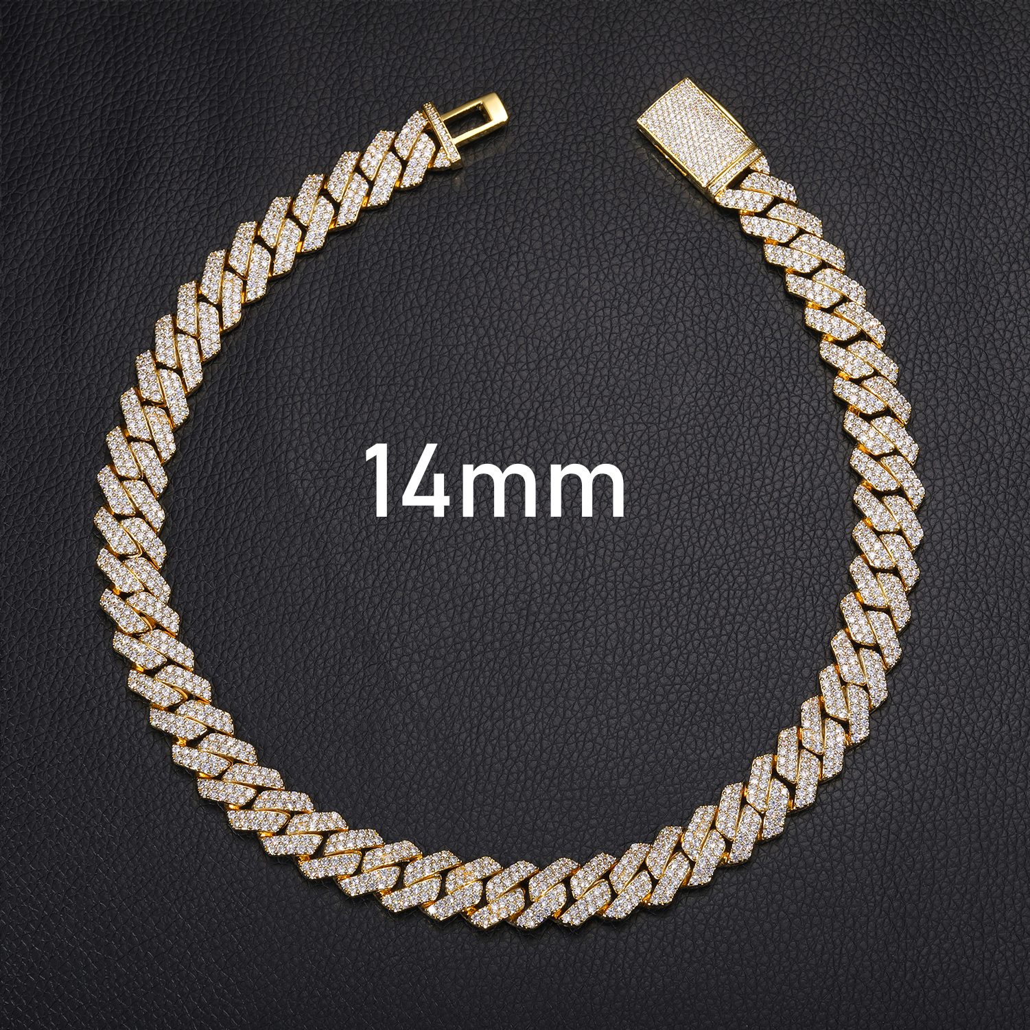 14 mm 2 file d'oro