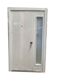 TECHTOP yeni liste akrilik güvenlik kapıları ile pencere giriş dış ön giriş çelik eşitsiz evler için çift kapılar villa - Product Image 5