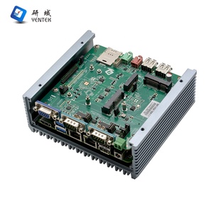 Factory <strong>Embedded</strong> <strong>Pc</strong> Intel J4125 I5 I7 DDR4 Win10 Linux Ubuntu HD VGA 2 RJ45 LAN 2 RS232 COM Desktop Fanless Industrial Mini <strong>Pc</strong> - Product Image 3