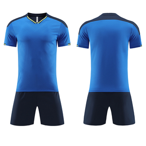 Высококачественные дышащие футбольные Джерси, наборы из 100% полиэстера, футбольные Джерси тайского качества