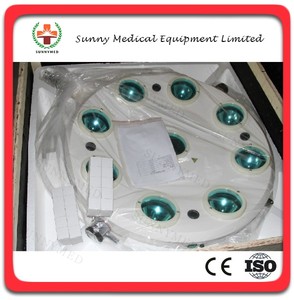 牙科手术室SY-I024天花板手术灯医用9反射器卤素无影灯 - Product Image 2