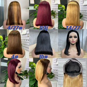 Premium 100% doğal insan saçı el bağladılar peruk ısıya dayanıklı çoklu uzunlukları mevcut gerçekçi stil ve boya kolay bakmak - Product Image 1