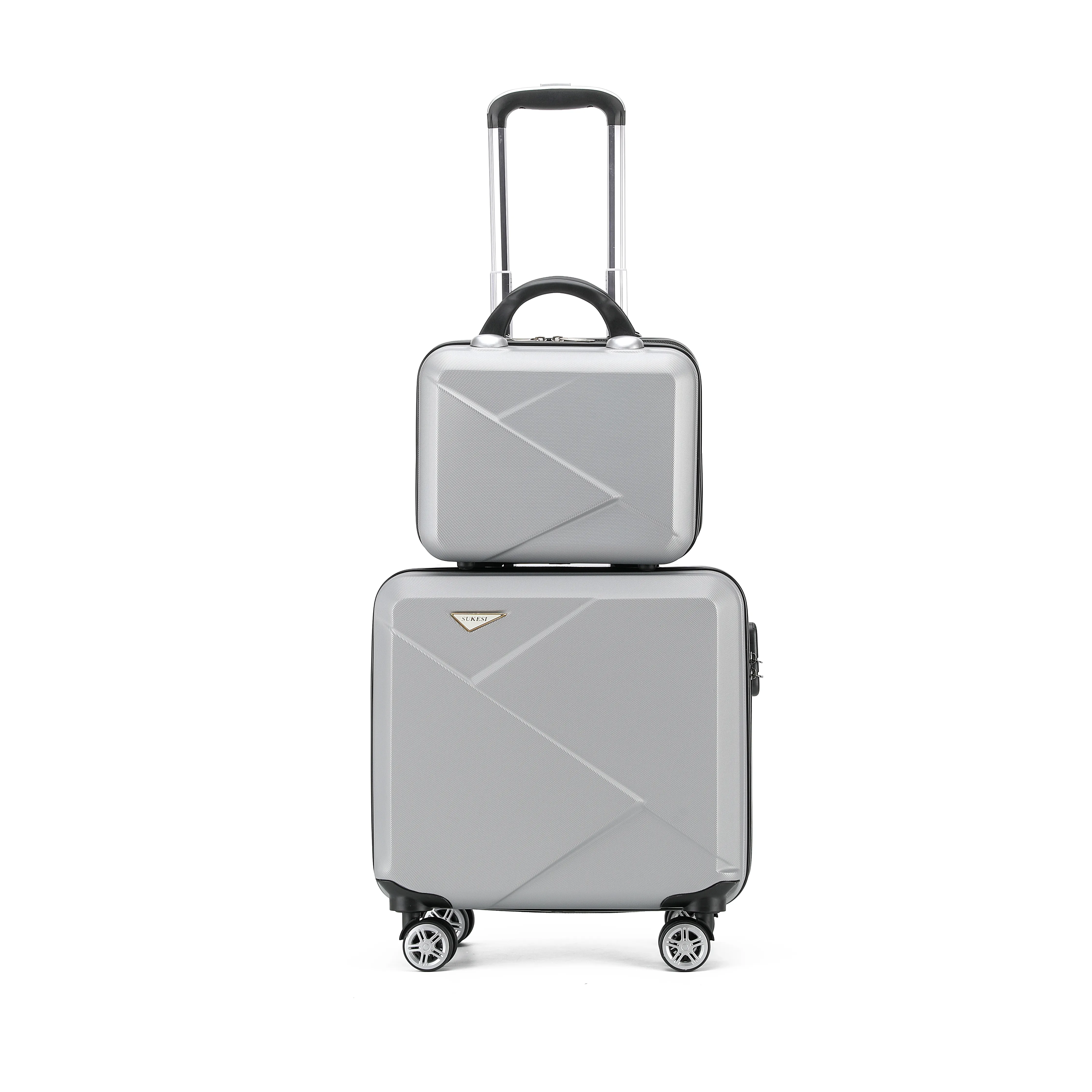 Costoso Anti-collisione abs pc impermeabile hard shell Trolley bagaglio a mano suite case borse da viaggio bagagli