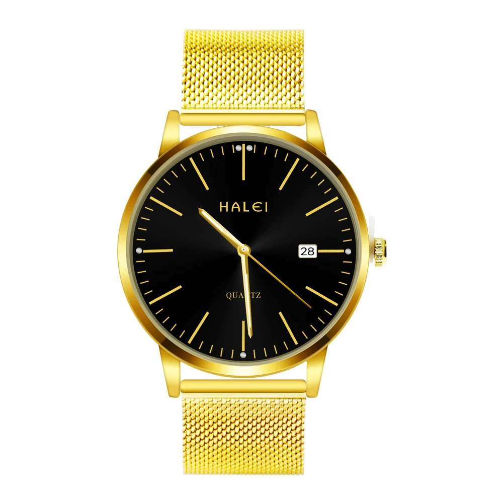 Gold and Black