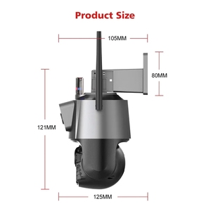 8MP 4K <strong>IP</strong> <strong>Camera</strong> Outdoor WiFi PTZ Dual Lens Dual Screen Auto Tracking Waterproof Security Video Surveillance Light Alarm <strong>Camera</strong> - Product Image 5