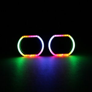 RGBW çok renkli örtüler takip panoları ile 2.5 inç 3 inç led projektör - Product Image 1