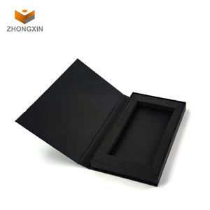 Lüks boş mat siyah kağıt karton cep telefonu kutu ambalaj kutusu telefon kılıfı için özel cep telefonu kılıfı ambalaj kutusu - Product Image 5