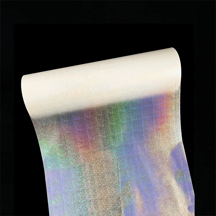 Film plastique thermofusible bobp, rouleau de stratification, film de papier holographique