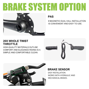 GreenPedel High Speed 72v <strong>3000w</strong> Ebike Conversion <strong>Kit</strong> Factory Direct Electric Bike Hub Motor Conversion <strong>Kit</strong> Without Battery - Product Image 6