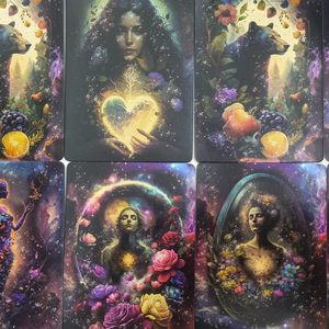 Özel baskı <span class=keywords><strong>oracle</strong></span> kartları altın folyo tarot kitap tarot kartları üreticisi - Product Image 2