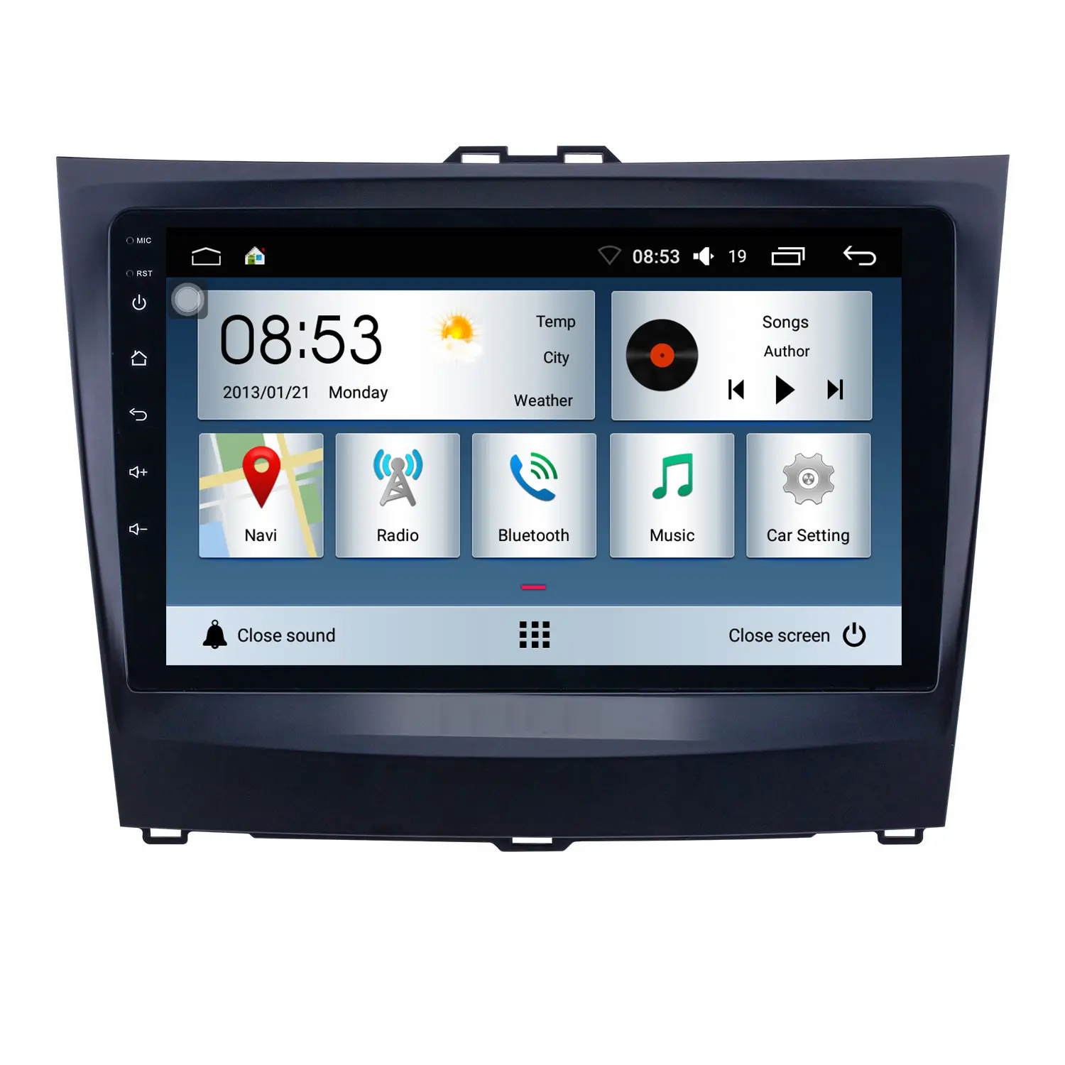 Android Mobil Multimedia Player untuk BYD L3 2014-2016 GPS Navigasi dengan Mobil DVD Hiburan Radio Stereo Kepala Unit